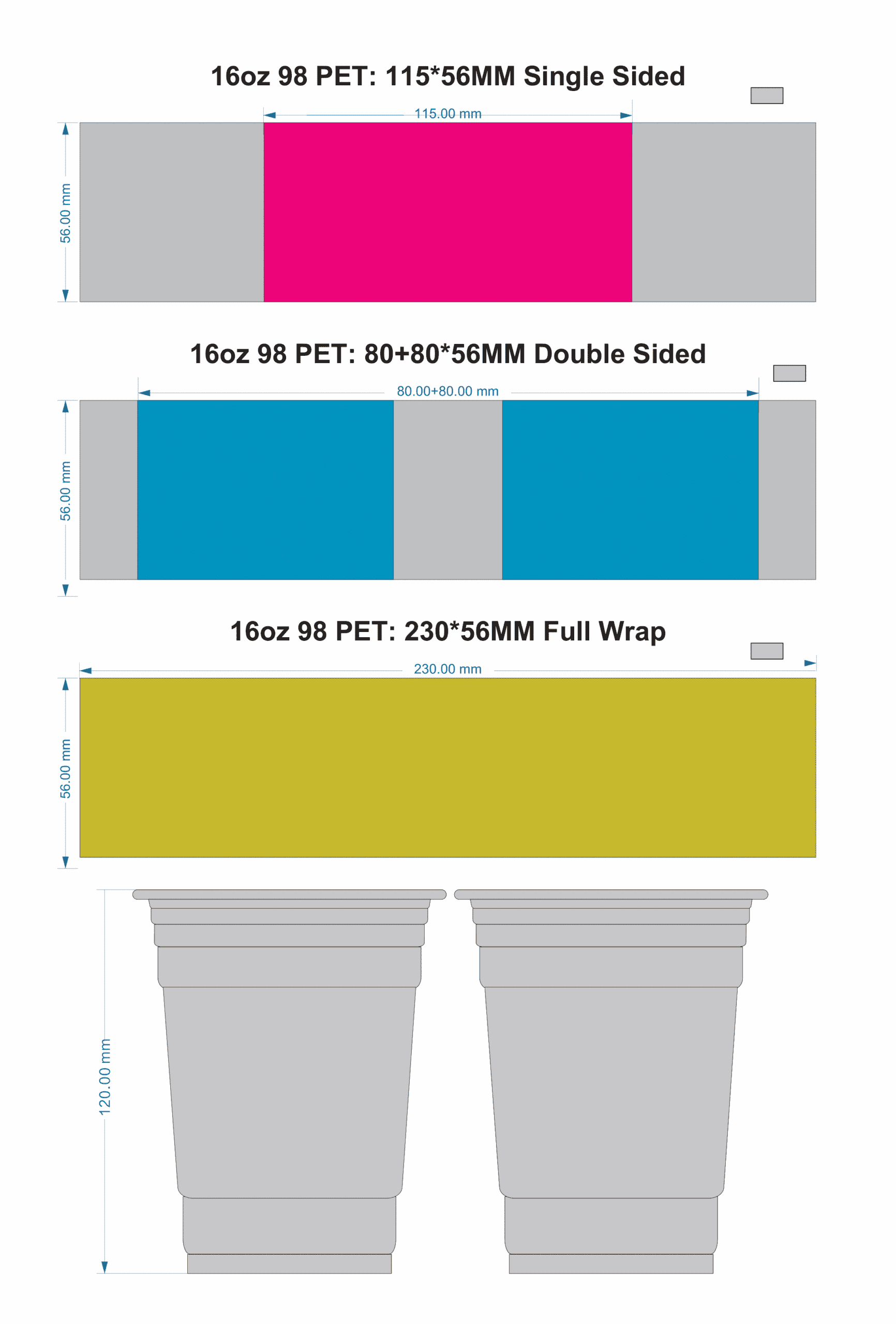 16oz Plastic Cup - Image 5